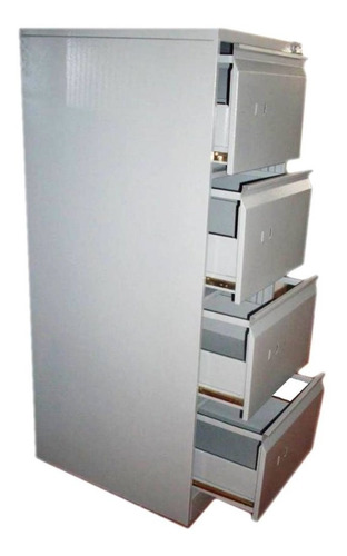 Archivadores Metalicos Verticales De 4 Gavetas Negro