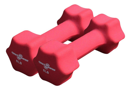  Mancuernas De 6 Libras 2 Unidades Sport Fitness