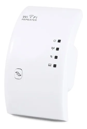 Amplificador WiFi, extensor de alcance WiFi, repetidor WiFi hasta 300 Mbps,  amplificador de señal, red 2.4G con antenas integradas puerto LAN y