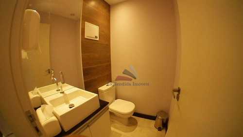 Sala Para Alugar - Helbor Dual Patteo Mogilar - Vila Mogilar - Mogi Das Cruzes/sp - Sa0016