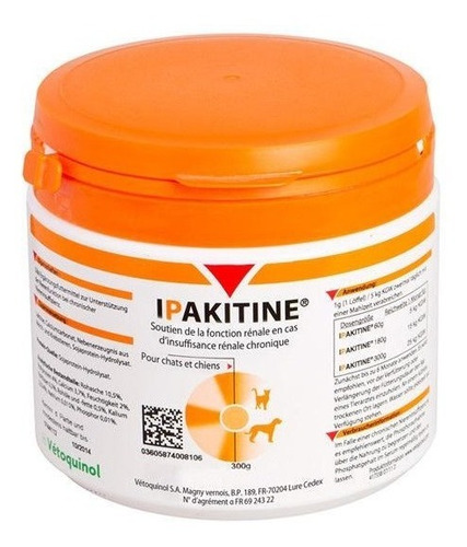 Ipakitine 300 Gr Polvo Complementario Para Perros Y Gatos