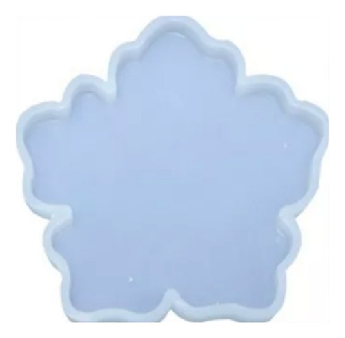 Molde Silicon Para Resina Forma De Flor Base