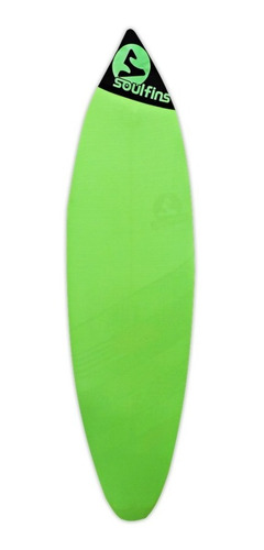 Capa Toalha Surf Soulfins Verde  + Protetor Bico/rabeta
