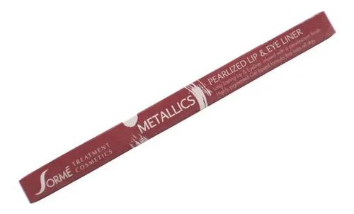 Delineador Ojos Y Labios Sormé Metalics Larga Duración Cobre