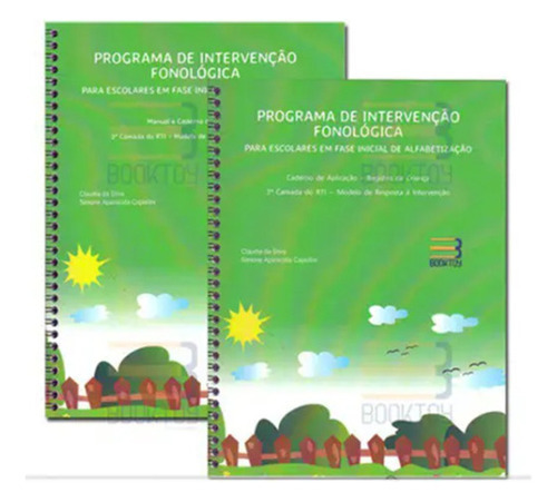 Programa De Intervenção Fonológica Para Escolares, De Cláudia Da Silva/ Simone Aparecida Capellini. Editora Booktoy, Capa Mole Em Português