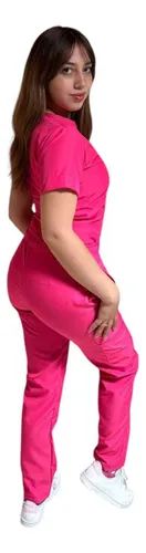 Uniforme Antifluido Scrub Médico Mujer + Obsequios Lavables