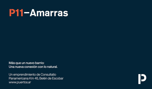 Imagen 1 de 4 de Lote Venta En Amarras, Puertos/lago Escobar