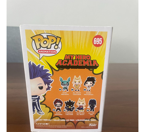 Funko Pop! Hitoshi Shinso 695 - Anime My Hero Academia Mha (Usado)