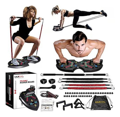 Tablero Ultimate Push Up, Gimnasio Portátil En Casa, Equipo 