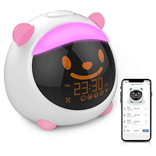 Wifi Reloj Despertador Para Niños Con Control De Telé...