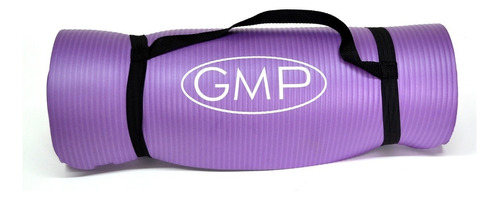 Colchoneta Mat Gimnasia Yoga Pilates Caucho 10 Mm Gmp Violeta Nbr