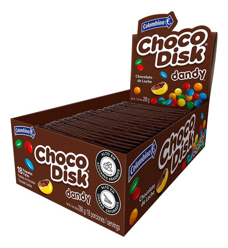 Choco Disk Dandy X 18 Und - Kg a $53