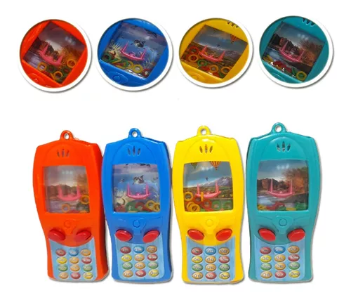 Aquaplay Celular Jogo Brinquedo Argola Infantil C/ 2 Pçs em