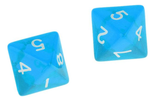 Dados De MĂșltiples Caras 5 Piezas
