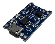Comprar Modulo Arduino De Carga Tp4056 Con Proteccion Micro Usb