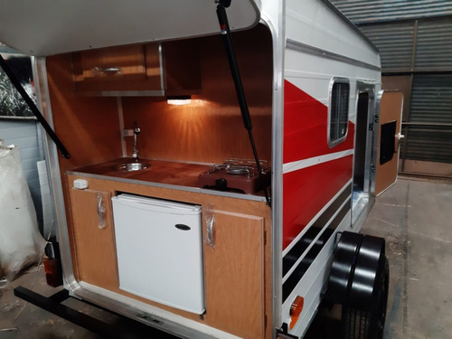 Imagen 7 de 15 de Trailer Brandsen Mini Rodante Para 2 , 3 O 4 Pers. 0km