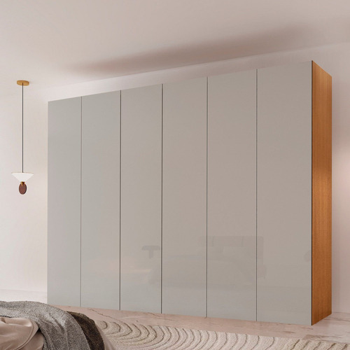 Guarda-roupa Casal 100% Mdf 6 Portas E 6 Gavetas Id