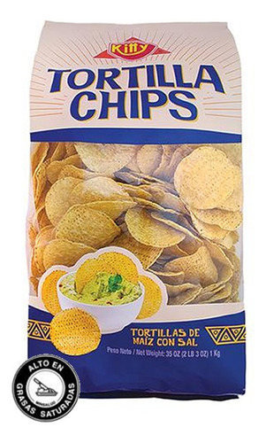 Kitty Tortillas Chips De Maiz 1