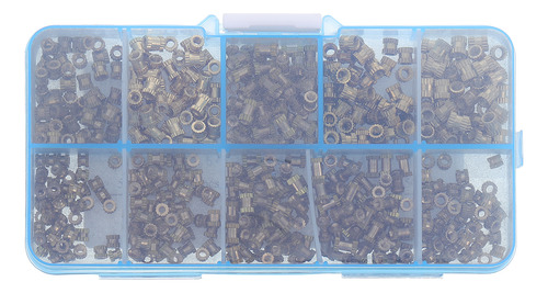 Juego De 500 Insertos Roscados Redondos De Metal