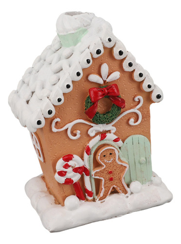 Mesa Clássica De Resina Requintada Christmas Gingerbread Hou