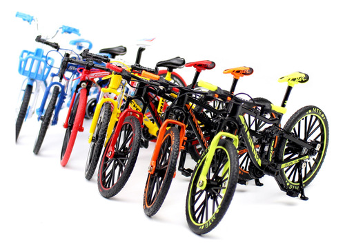 Bicicleta De Ciudad Niña Miniatura Modelo Nuevo De Aleación