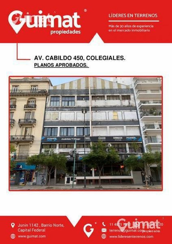 Imagen 2 de 27 de Lideres En Terrenos - Guimat Propiedades - 20.83 Mts De Frente, Av, Cabildo
