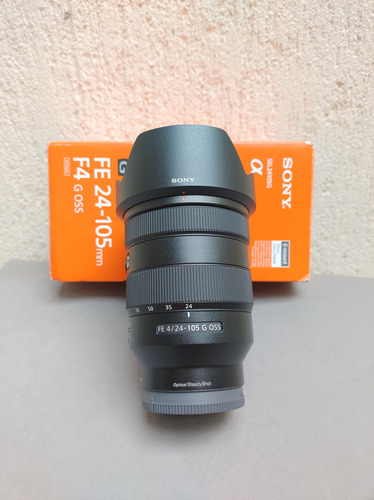 Sony Fe 24-105 Mm F/4 G Oss Lente Sel24105 G ¡envíos! Sony Negro (Usado)