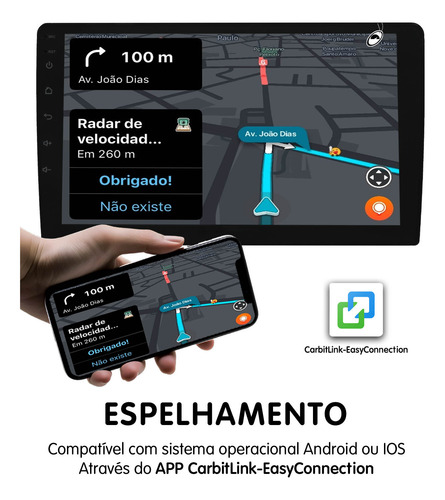 Multimídia 9 Pol Android Grand Siena 20/22 + Câmera De Ré
