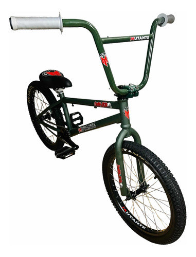 Bicicleta 20 Mutante Bmx Destructor Verde Con Regalos