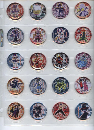 Colección De 140 Tazos Medabots Normal Y Metálix Sabritas (Usado)