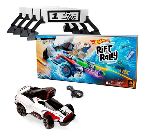 Auto De Realidad Aumentada Hot Wheels Rift Rally [u]