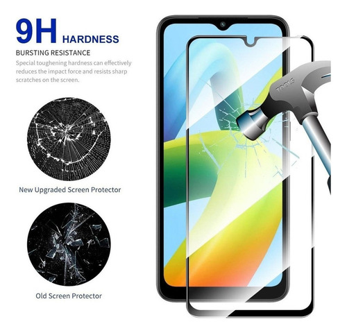 Imagen 3 de 5 de Xiaomi Poco M3 Lámina Vidrio Templado