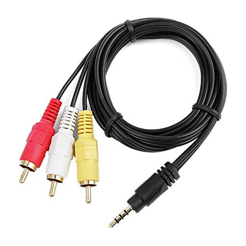 Antoble A/v 3 Rca Audio/video Cable Av Cord For Tivo & Roku