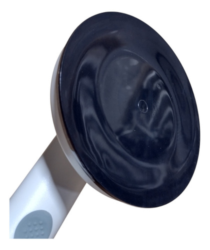 Agarradera De Succion Para Baño De Doble Ventosa Uso Rudo Color Blanco