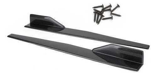 Par De Faldones Laterales De Fibra De Carbono For Coche 86c