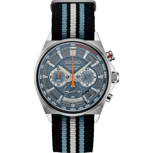 Seiko Mens Essentials Chrono Ss V2hw5