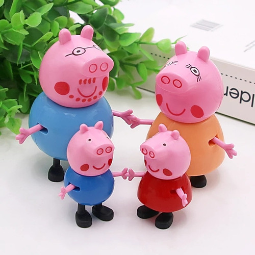 Familia Peppa Pig (set 4 Integrantes)