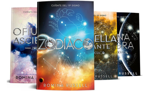 Saga Zodiaco  Pack  X 4 De Romina Russell Dnx