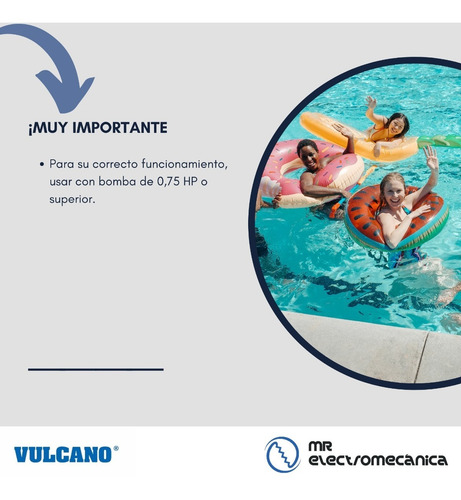 Limpiafondo Vulcano Aluminio 48 Cm Profesional Barrefondo