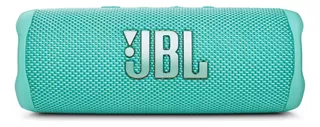 Bocina JBL Flip 6 JBLFLIP6 portátil con bluetooth waterproof turquesa