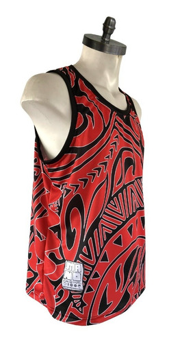 Sudadera Hombre Mano Training Tribal Rojo Y Negro