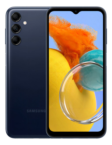 Samsung Galaxy M14 5G Dual SIM 128 GB Dark blue 4 GB RAM - Bom (Recondicionado)