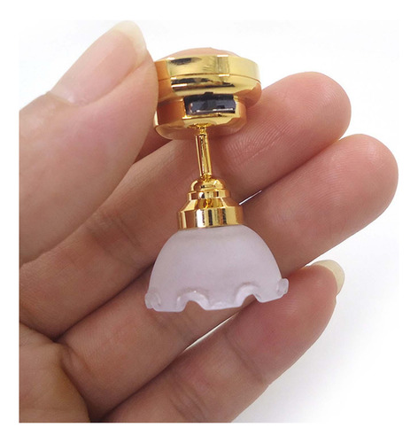 1:12, Lámpara Led De Techo Para Casa De Forma De Flor