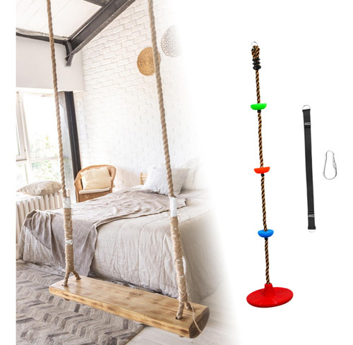 Escalera Colgante De Cuerda De Escalada Para Niños, Juego