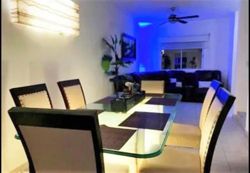 Casa En Renta, 3 Recámaras, Amueblada, Jardines Sur 1, Avenida 135, Cancún