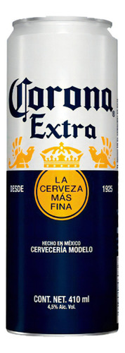 Cerveza Corona Extra Lata 410 Ml - 12 Pack