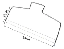 Comprar Cortador Alinhador De Bolo Facil De Cortar 2 Linhas Aço Inox