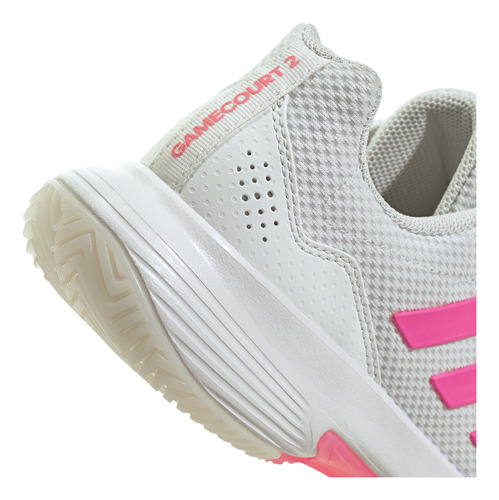 Zapatillas adidas Mujer Gamecourt 2 W Jp7723 Blanco Blanco 5.5 Us