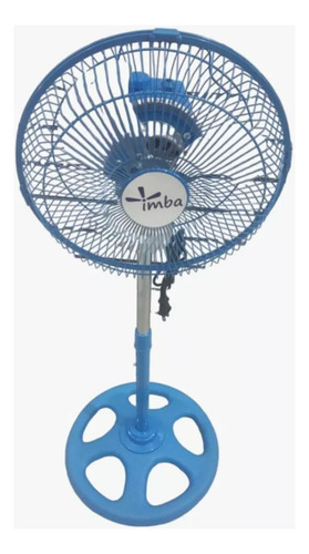 Ventilador De Pedestal 10 Pulgadas 3 Velocidades Metálico