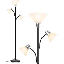 Comprar Lámpara De Pie Led De 9 W Con Lámparas De Lectura Ajustables